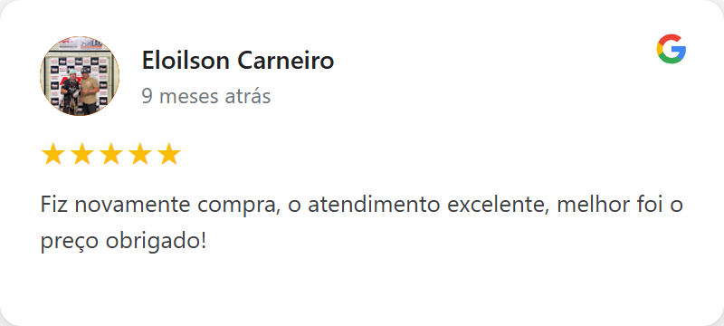 Avaliação Google – 01