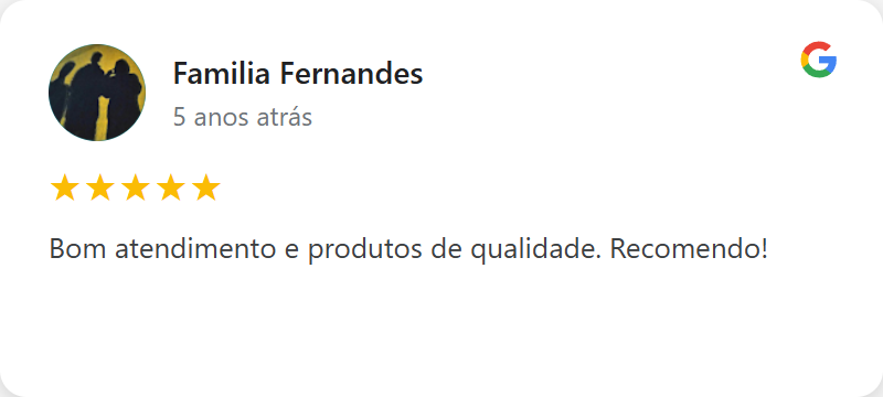 Avaliação Google – 07