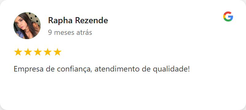 Avaliação Google – 08